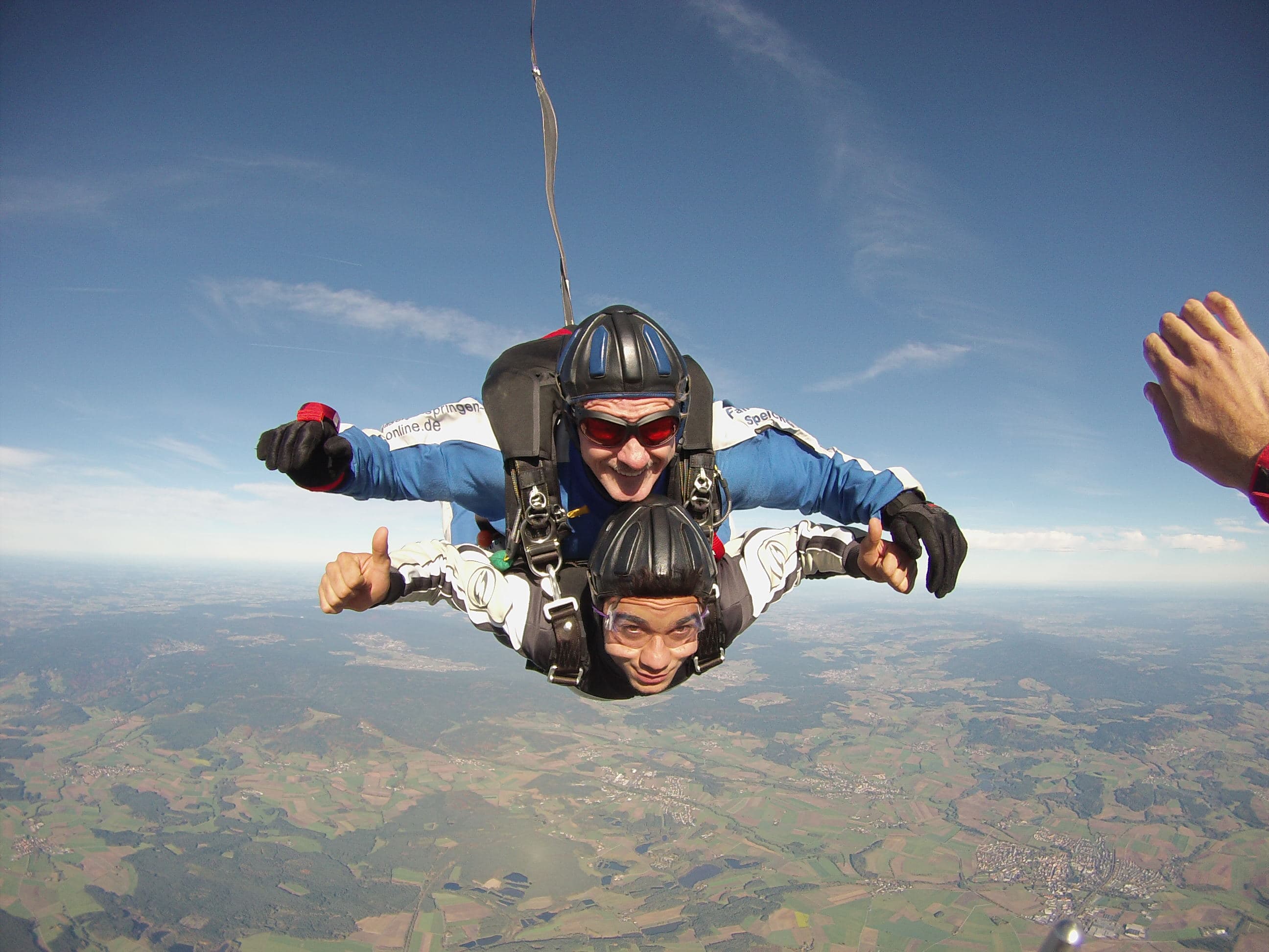 Tandem-Fallschirmsprung